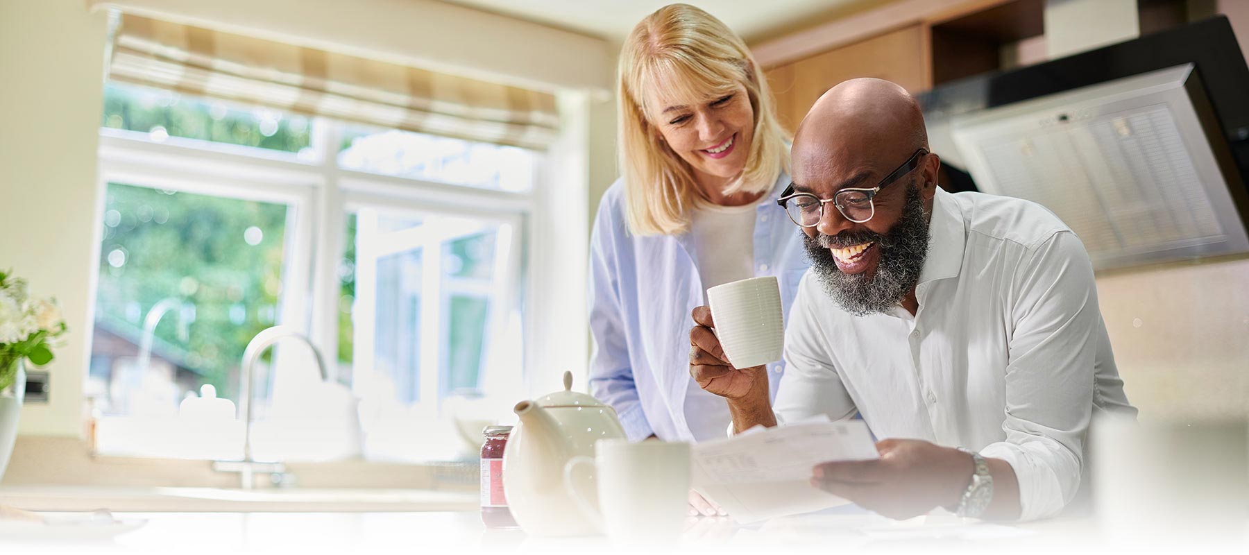 Couple in Kitchen